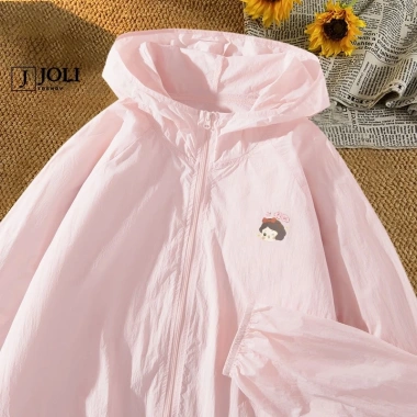 Áo Khoác Gió Nam Nữ J Joli Trendy Maddy Chống Nắng Thoáng Mát Có Mũ Form Rộng