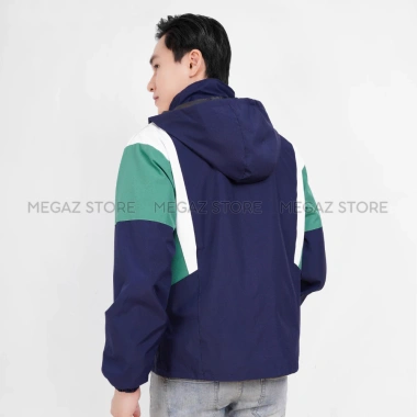 Áo khoác gió nam nữ Megaz 2 lớp phối màu, chống nước, cản gió - 199.000₫