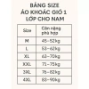 Áo khoác gió nam siêu nhẹ, chống nắng, chống nước, dáng thể thao cao cấp, thời trang công sở và dạo phố 6