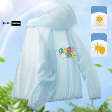 Áo Khoác Gió Nhăn 1 Lớp Nam Nữ Peaboo Chống Nắng Thoáng Mát Mũ Form Rộng Giá 165k 4