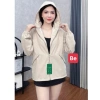 Áo khoác gió nữ 2 lớp mới 2.025, túi kéo khóa, nắp túi ngược, phù hợp 10