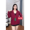 Áo khoác gió Nữ 2.025 túi kéo khóa, nắp túi ngược, túi trong - size 4