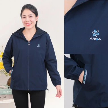 Áo Khoác Gió Nữ AHOA 2 Lớp Giữ Nhiệt, Chống Bụi Cản Gió - Giá 159.000 VNĐ