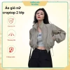 Áo khoác gió nữ Coptop 2 lớp vải nhăn, chống nắng, chống gió, cản nước - 87.220₫