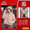 Áo khoác gió thể thao mỏng có mũ trùm đầu, form rộng, chống nắng gió, phong cách khỏe khắn K171 169k 2