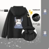 Áo Khoác Gió Unisex 2 Lớp PEABOO Shiba - Chống Nước, Chống Nắng, Rộng, Mũ Cao Cấp - Giá 185.000 VND 4