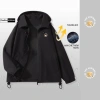 Áo Khoác Gió Unisex 2 Lớp PEABOO Shiba - Chống Nước, Chống Nắng, Rộng, Mũ Cao Cấp - Giá 185.000 VND 10