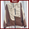 Áo khoác gió vải dù Manto - Chống nắng, cản gió, túi trong, nón to, phối màu hottrend, lót lụa mềm 7