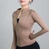 Áo khoác gym nữ Evasport chống nắng, dây kéo, co giãn, thấm hút mồ hôi - 94.900₫ 5