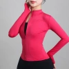 Áo khoác gym nữ Evasport chống nắng, dây kéo, co giãn, thấm hút mồ hôi - 94.900₫ 6