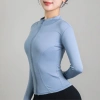 Áo khoác gym nữ Evasport chống nắng, dây kéo, co giãn, thấm hút mồ hôi - 94.900₫ 7