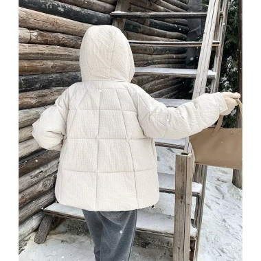 Áo khoác học sinh nữ Milky Down phong cách Hàn Quốc, thời trang mùa đông Tết - Giá chỉ 484.558đ 9