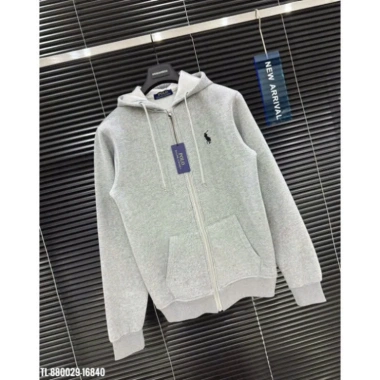 Áo Khoác Hoodie Zip Nam Nữ Nỉ Bông Thêu Hình Ngựa – 2 Màu, Giá Ưu Đãi 116k 10