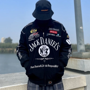 Áo khoác JACKDANEILS 20 phong cách đua xe, chất dù 2 lớp, form rộng, chống nắng, chống gió - hot trend 7