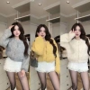 Áo khoác len nữ CARDIGAN 2 túi tay phồng dài, mẫu mới hot, cổ tròn, thời trang Hàn Quốc LAROSA – giá chỉ 199.000₫