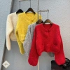 Áo khoác len nữ CARDIGAN 2 túi tay phồng dài, mẫu mới hot, cổ tròn, thời trang Hàn Quốc LAROSA – giá chỉ 199.000₫ 3