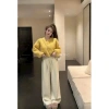 Áo khoác len nữ CARDIGAN 2 túi tay phồng dài, mẫu mới hot, cổ tròn, thời trang Hàn Quốc LAROSA – giá chỉ 199.000₫ 5
