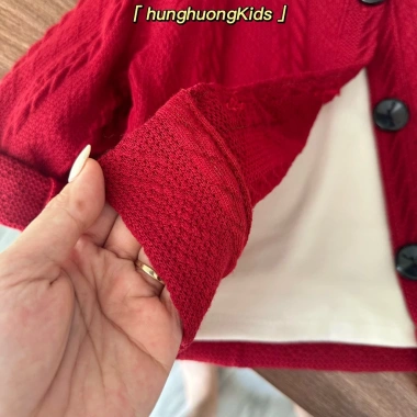 Áo Khoác Len Tết Noel Bé Trai & Bé Gái Size 6-25kg 129k, Không Kèm Áo Giữ Nhiệt 3 Áo Khoác Len Tết Noel Bé Trai & Bé Gái Size 6-25kg 129k, Không Kèm Áo Giữ Nhiệt 3