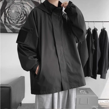 Áo khoác nam dáng rộng chống gió size L-8XL - Thời trang hiện đại, giảm giá 20% 7