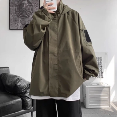 Áo khoác nam dáng rộng chống gió size L-8XL - Thời trang hiện đại, giảm giá 20% 8