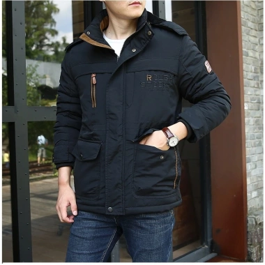Áo khoác nam lót lông 3 lớp cao cấp - Parka chống nước, chắn gió, giữ nhiệt
