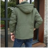 Áo khoác nam lót lông 3 lớp cao cấp - Parka chống nước, chắn gió, giữ nhiệt 5