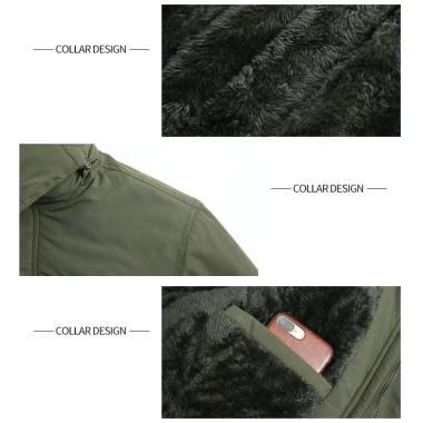Áo khoác nam lót lông 3 lớp cao cấp - Parka chống nước, chắn gió, giữ nhiệt 9 Áo khoác nam lót lông 3 lớp cao cấp - Parka chống nước, chắn gió, giữ nhiệt 9