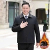 Áo khoác nam trung niên lót lông Quảng Châu, ấm áp, tăng bố - Giảm Tết 2.025 STY 459k 7