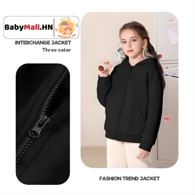 Áo khoác nỉ bông Tết Sum Vầy 2.026 cho bé trai & bé gái - BABYMALL, lót lông ấm, giảm còn 197.000₫ 9