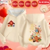 Áo Khoác Nỉ Bông Tết Sum Vầy 2.026 Cho Bé Trai & Gái - GoGo Baby Lót Lông Ấm 5