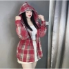 Áo khoác nỉ Dạ Dày Dặn MOZII có nón rộng, phong cách Hàn Quốc, form rộng, chống nắng, chỉ 103k 5
