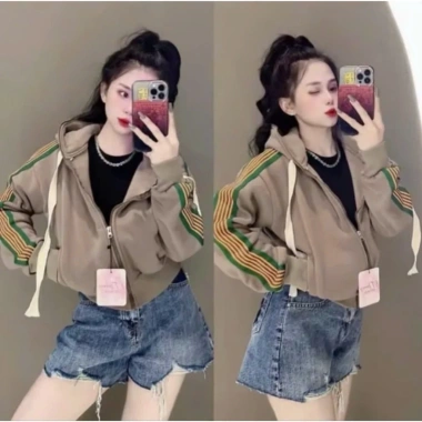 Áo khoác nỉ dày chống nắng, nón, 6 túi, mẫu hot, nhiều màu, giảm còn 139k 2