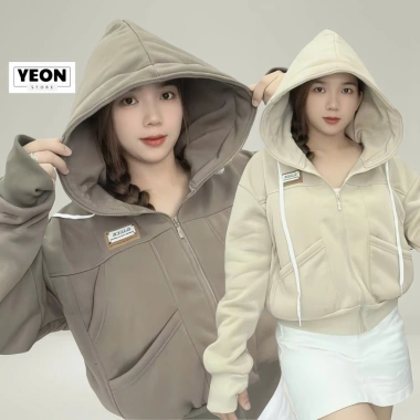 Áo khoác nỉ form lửng 6 túi nón to 2 lớp dày mềm mịn, tay xỏ ngón, khóa kéo cao, chống nắng 124.400 VND 8