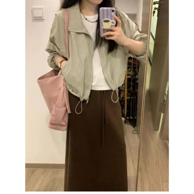 Áo khoác nữ 2 lớp chống nắng gió nước – vải gió nhăn coptop tiện lợi, bảo vệ tối ưu, chỉ 99.000₫