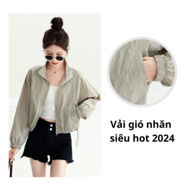 Áo khoác nữ 2 lớp chống nắng gió nước – vải gió nhăn coptop tiện lợi, bảo vệ tối ưu, chỉ 99.000₫ 8 Áo khoác nữ 2 lớp chống nắng gió nước – vải gió nhăn coptop tiện lợi, bảo vệ tối ưu, chỉ 99.000₫ 8