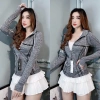 Áo khoác nữ chống nắng thun lạnh form rộng, nón to, size 80kg – 135.000đ