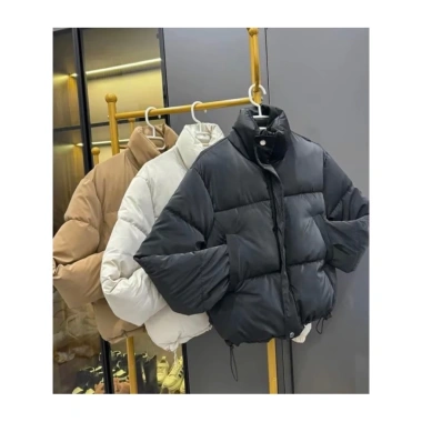 Áo khoác phao Quảng Châu loại 1 - Croptop nam nữ tay dài, ấm áp, giảm giá 147k 2