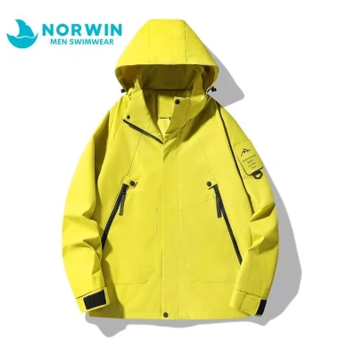 Áo khoác phượt nam nữ có mũ NORWIN KP161 chống nước, chống gió mùa đông - Giá 299.000₫ 10
