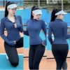 Áo khoác tập gym yoga aerobic nữ ôm body co dãn, thoáng khí, chống nắng - AK01