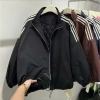 Áo khoác thể thao trần trám dày dặn, có dây rút, thời trang - giảm giá 118.999₫ 10