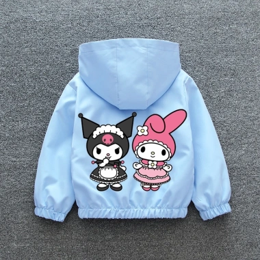 Áo Khoác Trẻ Em Kuromi Mùa Xuân Thu 2.025 Chống Gió Dễ Thương Du Lịch Quà Tặng 8