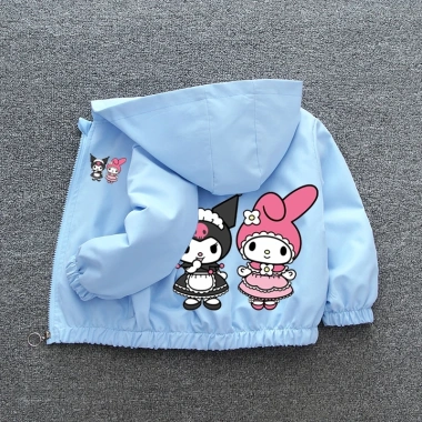 Áo Khoác Trẻ Em Kuromi Mùa Xuân Thu 2.025 Chống Gió Dễ Thương Du Lịch Quà Tặng 9