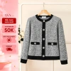 Áo khoác trung niên ANA Mode tweed thun cao cấp, Quà Tết tặng mẹ 848.000đ