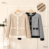 Áo khoác trung niên ANA Mode tweed thun cao cấp, Quà Tết tặng mẹ 848.000đ 3