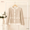 Áo khoác trung niên ANA Mode tweed thun cao cấp, Quà Tết tặng mẹ 848.000đ 4