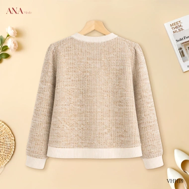 Áo khoác trung niên ANA Mode tweed thun cao cấp, Quà Tết tặng mẹ 848.000đ 5 Áo khoác trung niên ANA Mode tweed thun cao cấp, Quà Tết tặng mẹ 848.000đ 5