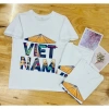 Áo khối yêu nước đen cotton mịn mát, nón sao vàng - Đồng Phục Anh Nga 30.000₫ 2