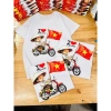 Áo khối yêu nước đen cotton mịn mát, nón sao vàng - Đồng Phục Anh Nga 30.000₫ 4