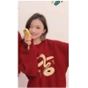 Áo Len Đỏ Cổ Tròn Unisex Tết Nguyên Đán Giao COD 24h Giá Gốc 123k Giảm 100k 10