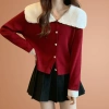 Áo Len Khoác Tết Veewink ấm áp, dài tay, cổ tròn, co giãn - Du xuân may mắn 179k 9